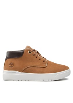 Sneakersy Timberland Seneca Bay Chukka TB0A5N5M2311 Brązowy ze sklepu eobuwie.pl w kategorii Półbuty dziecięce - zdjęcie 181293403