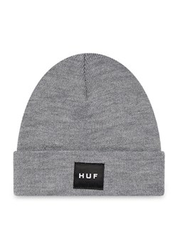 Czapka HUF Essentials Box Logo Bea BN00090 Szary ze sklepu eobuwie.pl w kategorii Czapki zimowe męskie - zdjęcie 181293421