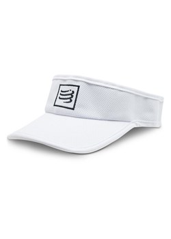 Daszek Compressport Visor CU00054B Biały ze sklepu eobuwie.pl w kategorii Czapki z daszkiem damskie - zdjęcie 181293571