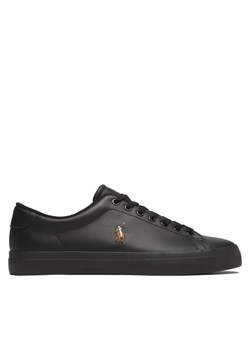Sneakersy Polo Ralph Lauren Longwood 816884372002 Czarny ze sklepu eobuwie.pl w kategorii Trampki męskie - zdjęcie 181294072