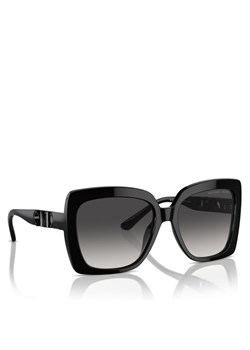Okulary przeciwsłoneczne Michael Kors Nice 0MK2213 30058G Czarny ze sklepu eobuwie.pl w kategorii Okulary przeciwsłoneczne damskie - zdjęcie 181294192