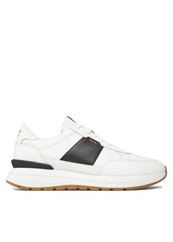 Sneakersy Boss Jace Runn 50512264 Biały ze sklepu eobuwie.pl w kategorii Buty sportowe męskie - zdjęcie 181294382