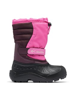 Śniegowce Columbia Youth Powderbug Snowlite 2078921 Różowy ze sklepu eobuwie.pl w kategorii Buty zimowe dziecięce - zdjęcie 181294581