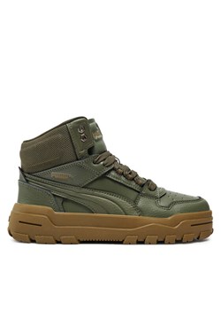 Sneakersy Puma Rebound Abrupt Jr 398874 03 Zielony ze sklepu eobuwie.pl w kategorii Buty sportowe dziecięce - zdjęcie 181294591