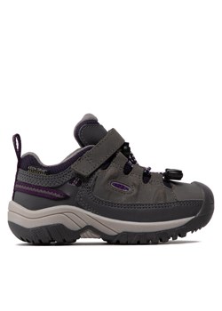 Trekkingi Keen Targhee Low Wp 1026292 Szary ze sklepu eobuwie.pl w kategorii Buty trekkingowe dziecięce - zdjęcie 181294714
