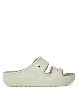 Klapki Crocs Crocs Classic Cozzy Sandal 207446 Beżowy ze sklepu eobuwie.pl w kategorii Klapki damskie - zdjęcie 181294734