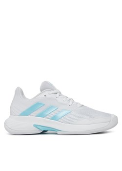 Buty do tenisa adidas CourtJam Control Tennis Shoes HP7420 Biały ze sklepu eobuwie.pl w kategorii Buty sportowe damskie - zdjęcie 181294904