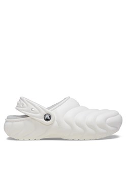 Klapki Crocs Classic Lined Overpuff Clog 210059 Biały ze sklepu eobuwie.pl w kategorii Klapki damskie - zdjęcie 181294992