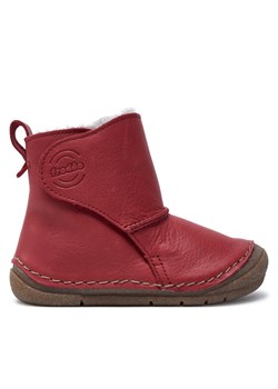 Kozaki Froddo Paix Up Winter Boots G2160082-4 M Czerwony ze sklepu eobuwie.pl w kategorii Buty zimowe dziecięce - zdjęcie 181295312