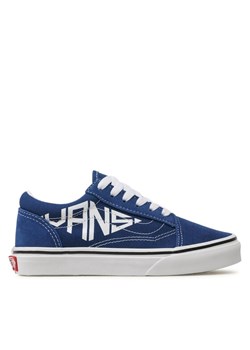 Tenisówki Vans Old Skool VN0A7Q5F7WM1 Granatowy ze sklepu eobuwie.pl w kategorii Trampki dziecięce - zdjęcie 181295350