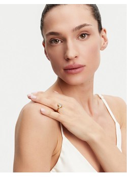 Pierścionek Guess JUBR05 251JW Złoty ze sklepu eobuwie.pl w kategorii Pierścionki - zdjęcie 181295401