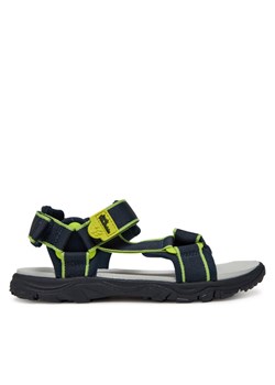Sandały Jack Wolfskin Seven Seas 3 K 4040061 M Niebieski ze sklepu eobuwie.pl w kategorii Sandały dziecięce - zdjęcie 181295550