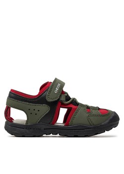 Sandały Geox J Vaniett Boy J455XA 015CE C3267 M Khaki ze sklepu eobuwie.pl w kategorii Sandały dziecięce - zdjęcie 181295564