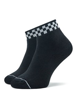 Skarpety Wysokie Dziecięce Vans Peek A Check VN0007BJBLK1 Czarny ze sklepu eobuwie.pl w kategorii Skarpetki damskie - zdjęcie 181295573