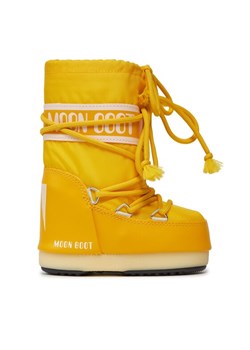 Śniegowce Moon Boot Nylon 14004400084 M Żółty ze sklepu eobuwie.pl w kategorii Buty zimowe dziecięce - zdjęcie 181295673