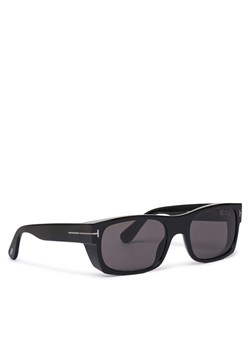 Okulary przeciwsłoneczne Tom Ford Juan FT1181-N 01A Czarny ze sklepu eobuwie.pl w kategorii Okulary przeciwsłoneczne męskie - zdjęcie 181295764
