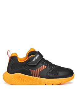 Sneakersy Geox J Sprintye J55GBA 0BC14 C0038 M Czarny ze sklepu eobuwie.pl w kategorii Buty sportowe dziecięce - zdjęcie 181295792
