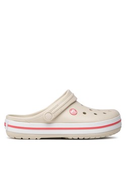 Klapki Crocs Crocband 11016 Beżowy ze sklepu eobuwie.pl w kategorii Klapki damskie - zdjęcie 181295802