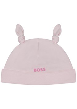 Czapka Boss J91146 Różowy ze sklepu eobuwie.pl w kategorii Czapki dziecięce - zdjęcie 181295920