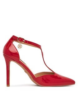 Szpilki Nine West WS21582-01 Czerwony ze sklepu eobuwie.pl w kategorii Czółenka - zdjęcie 181296011