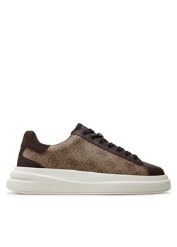 Sneakersy Guess Elba FMPVIB FAL12 Beżowy ze sklepu eobuwie.pl w kategorii Trampki męskie - zdjęcie 181296194