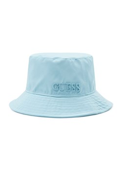 Kapelusz Guess Bucket AW8863 NYL01 Błękitny ze sklepu eobuwie.pl w kategorii Kapelusze damskie - zdjęcie 181296253