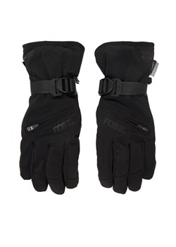 Rękawice snowboardowe 4F 4FWAW24AFGLM151 Czarny ze sklepu eobuwie.pl w kategorii Rękawiczki męskie - zdjęcie 181296321