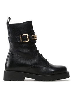 Botki TWINSET 232TCP060 Czarny ze sklepu eobuwie.pl w kategorii Workery damskie - zdjęcie 181296474
