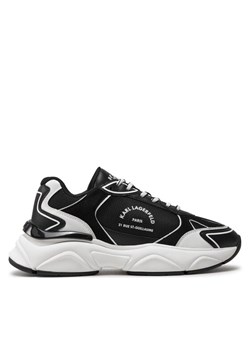 Sneakersy KARL LAGERFELD KL56538 Czarny ze sklepu eobuwie.pl w kategorii Buty sportowe męskie - zdjęcie 181296774