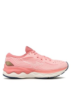 Buty do biegania Mizuno Wave Skyrise 4J1GD230923 Różowy ze sklepu eobuwie.pl w kategorii Buty sportowe damskie - zdjęcie 181296852