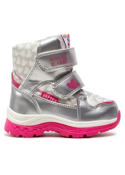 Śniegowce Agatha Ruiz de la Prada 241990-B M Srebrny ze sklepu eobuwie.pl w kategorii Buty zimowe dziecięce - zdjęcie 181296864
