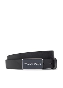 Pasek Damski Tommy Jeans Tjw Ess Must Large Za AW0AW15839 Czarny ze sklepu eobuwie.pl w kategorii Paski damskie - zdjęcie 181296914