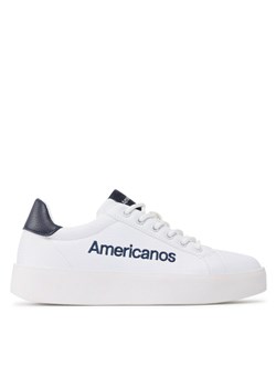 Sneakersy Americanos WPRS-20210506 Biały ze sklepu eobuwie.pl w kategorii Trampki damskie - zdjęcie 181296970
