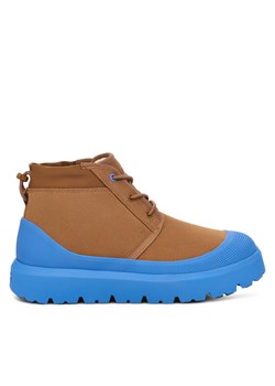 Trzewiki Ugg M Neumel Wather Hybrid 1143991 Brązowy ze sklepu eobuwie.pl w kategorii Buty zimowe męskie - zdjęcie 181296971