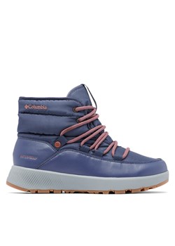 Śniegowce Columbia Slopeside Village Omni-Heat Mid 2105001 Niebieski ze sklepu eobuwie.pl w kategorii Śniegowce damskie - zdjęcie 181297040