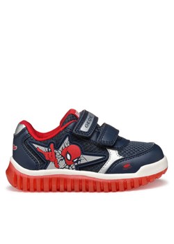 Sneakersy Geox B Lightyloo B555ZB 0BC14 C0735 Granatowy ze sklepu eobuwie.pl w kategorii Buty sportowe dziecięce - zdjęcie 181297054
