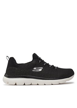 Sneakersy Skechers Bright Bezel 149204/BKSL Czarny ze sklepu eobuwie.pl w kategorii Buty sportowe damskie - zdjęcie 181297183