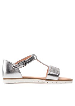 Sandały Flamingo F04100-Z68 Srebrny ze sklepu eobuwie.pl w kategorii Sandały dziecięce - zdjęcie 181297284
