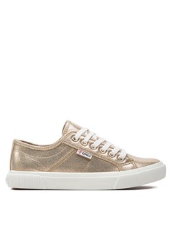 Tenisówki ONLY Shoes Nicola 15318574 Złoty ze sklepu eobuwie.pl w kategorii Trampki damskie - zdjęcie 181297362