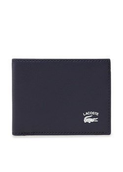 Duży Portfel Męski Lacoste S Billfold NH4014PN Granatowy ze sklepu eobuwie.pl w kategorii Portfele męskie - zdjęcie 181297514