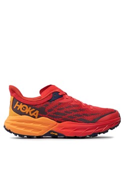 Buty do biegania Hoka M Speedgoat 5 1123157 Czerwony ze sklepu eobuwie.pl w kategorii Buty sportowe męskie - zdjęcie 181297680