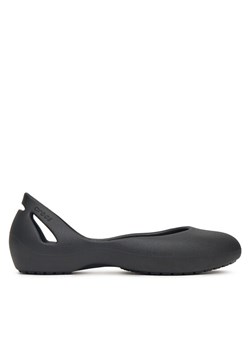 Baleriny Crocs KADEE FLAT BLK 210833-001 Czarny ze sklepu eobuwie.pl w kategorii Balerinki - zdjęcie 181297740