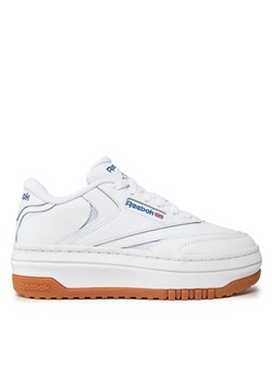 Sneakersy Reebok Club C Extra GZ2424 Biały ze sklepu eobuwie.pl w kategorii Buty sportowe damskie - zdjęcie 181297900