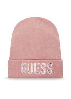 Czapka Guess J0BZ12 Z2Q00 Różowy ze sklepu eobuwie.pl w kategorii Czapki dziecięce - zdjęcie 181298121