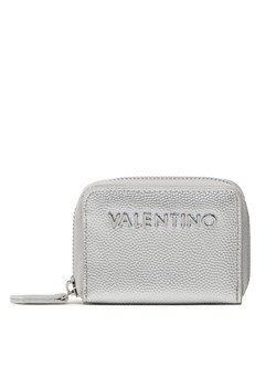 Mały Portfel Damski Valentino Divina VPS1R4139G Srebrny ze sklepu eobuwie.pl w kategorii Portfele damskie - zdjęcie 181298293