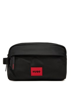 Kosmetyczka HUGO Ethon 2.0n 50535641 Czarny ze sklepu eobuwie.pl w kategorii Kosmetyczki - zdjęcie 181298364