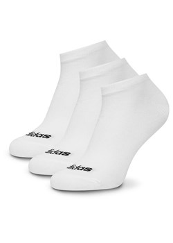 Skarpety adidas HT3447 3-PACK Biały ze sklepu eobuwie.pl w kategorii Skarpetki damskie - zdjęcie 181298484