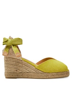 Espadryle Castañer Bilina/6/002 023003 Żółty ze sklepu eobuwie.pl w kategorii Sandały damskie - zdjęcie 181298523