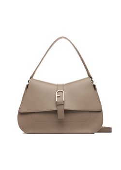 Torebka Furla Flow WB01040-BX2045-1257S-1007 Beżowy ze sklepu eobuwie.pl w kategorii Listonoszki - zdjęcie 181298564