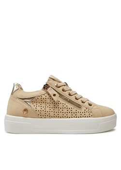 Sneakersy Xti 142229 Beżowy ze sklepu eobuwie.pl w kategorii Buty sportowe damskie - zdjęcie 181298652